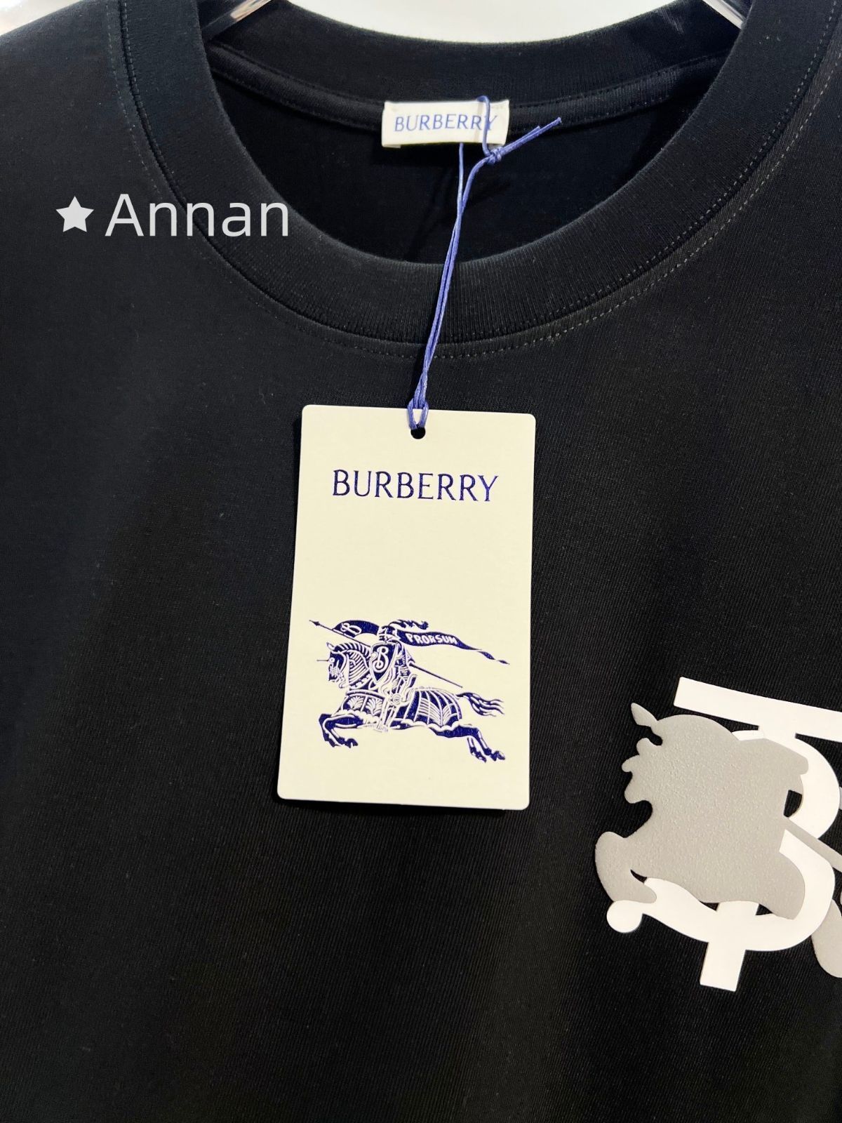 超美品値下げ BURBERRY バーバリー Tシャツ 半袖 夏服 トップス 男女兼用 超美品値下げ BURBERRY バーバリー Tシャツ 半袖 夏服 トップス 男女兼用