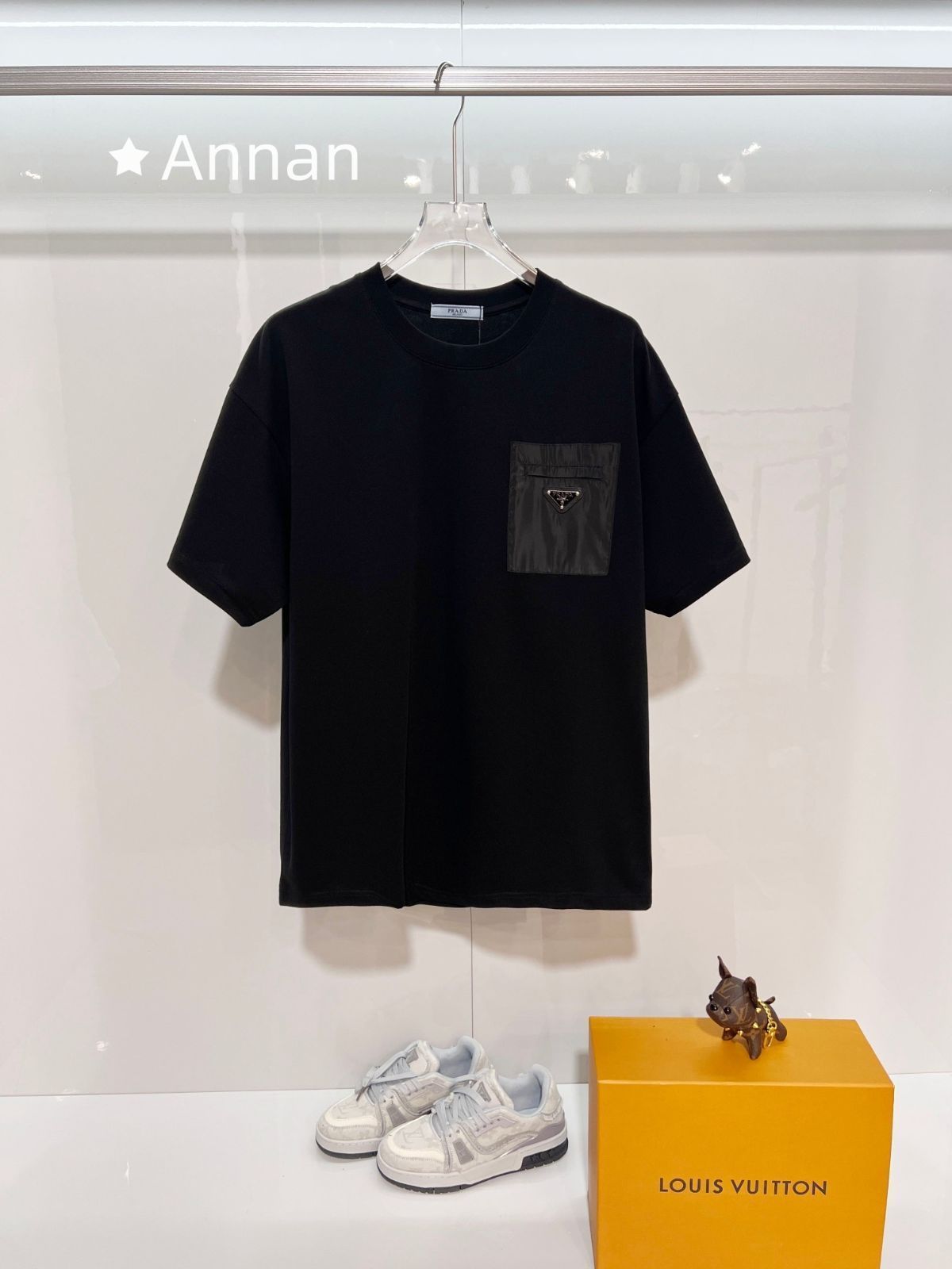 美品 HERMES エルメス ショルダーバッグ エヴリン TPM 16 ブラック フェルト