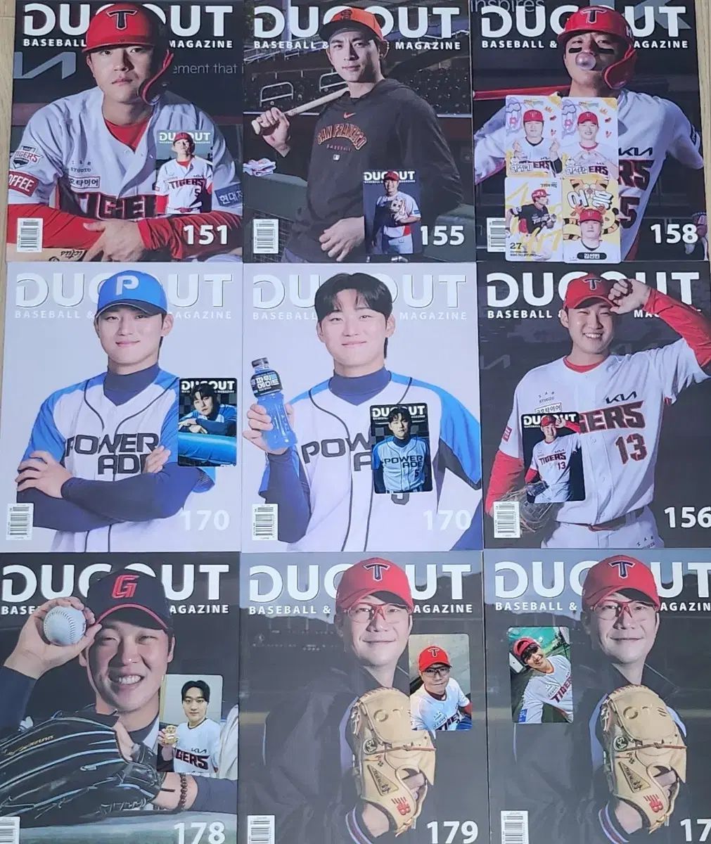 DUGOUT (韓国雑誌) KIAタイガース(ヤン・ヒョンジョン イ・チャンジン キム・ドヨン ユン・ドヒョン ユン・ヨンチョル ヴィ)