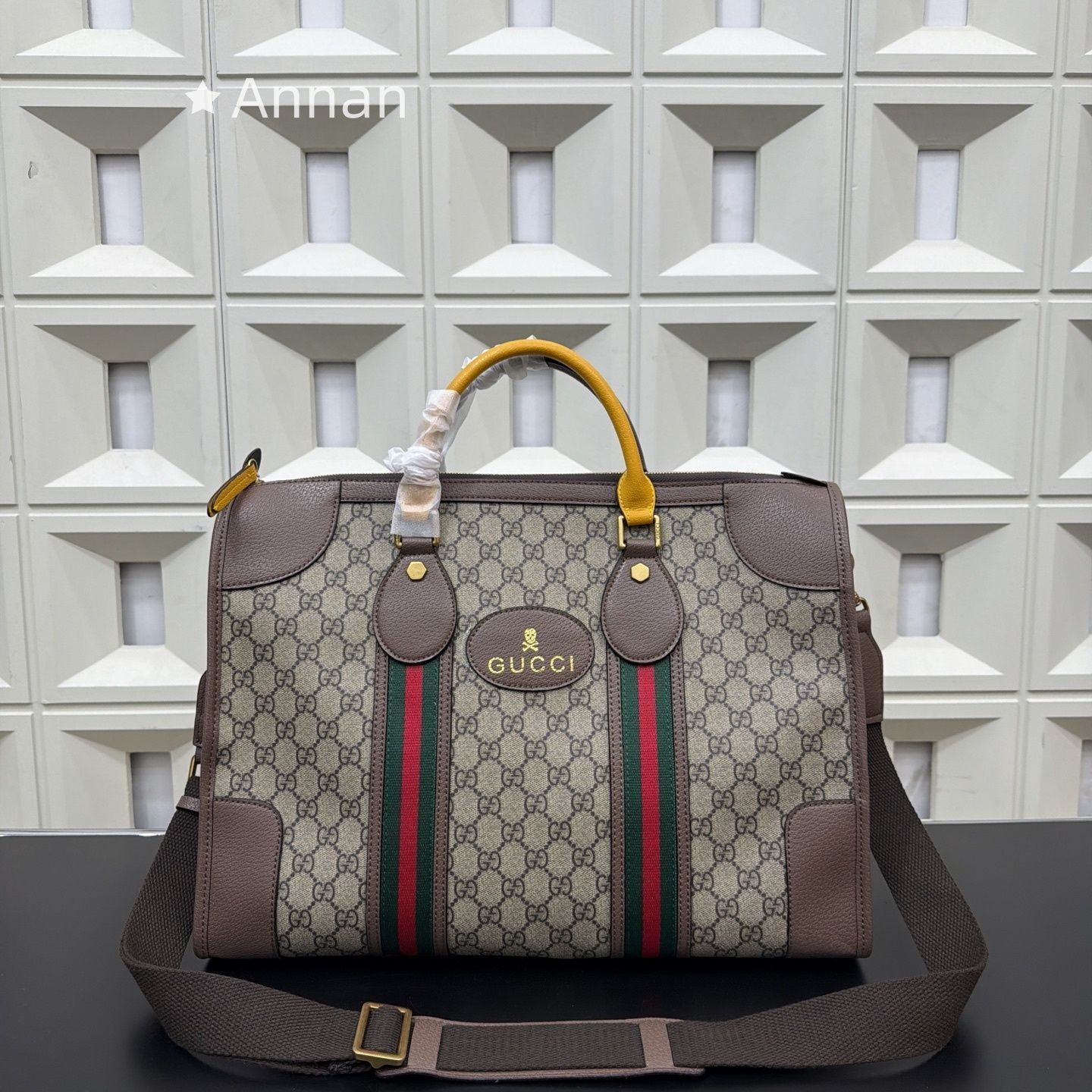 洒落 美品 グッチ(Gucci) メンズ トートバッグ
