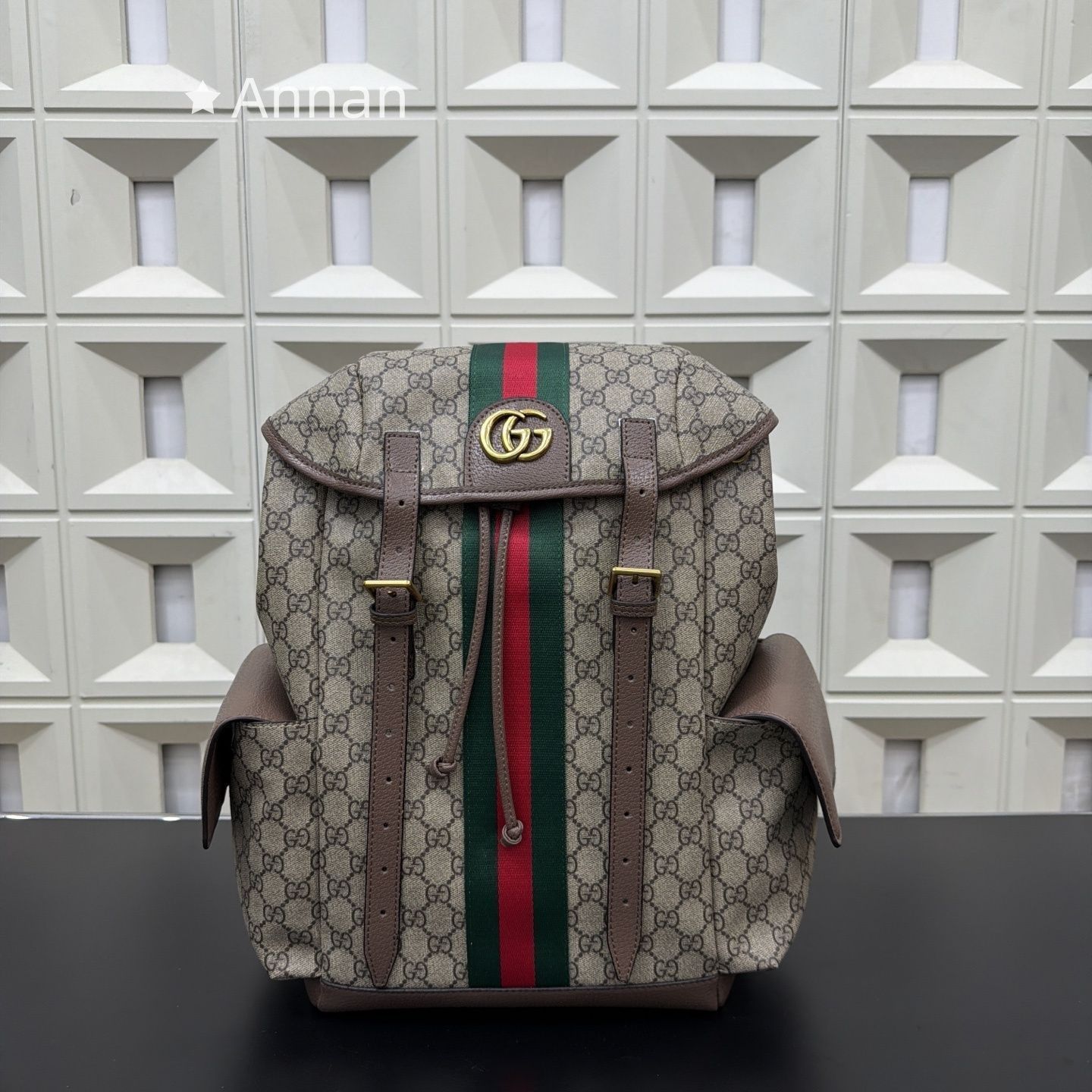 メンズ GUCCI グッチ バックパック リュック GG