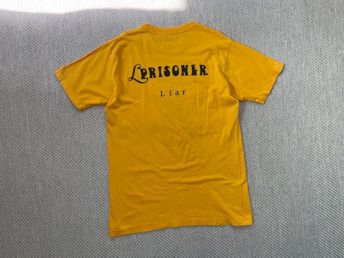 90s シングルステッチ Prisoner Liar 半袖Tシャツ 90s シングルステッチ Prisoner Liar 半袖Tシャツ