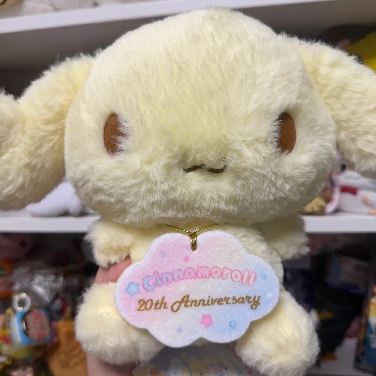 日本 Sanrio シナモロール 20周年記念 エスプレッソ ぬいぐるみ シナフレンズ