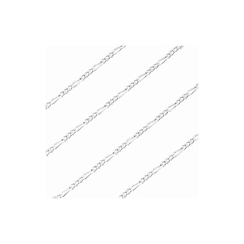 [シアーズ] シルバー925 SILVER 925 フィガロ2面カットチェーン 幅 1.3mm 長さ 40cm sfg40-40