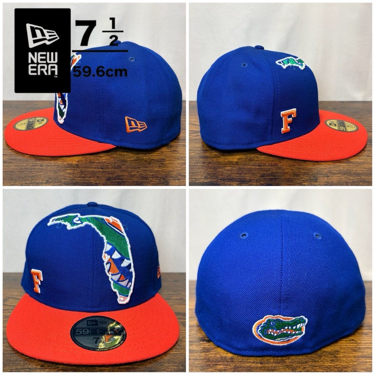 F100 ニューエラ 59fifty フロリダ・ゲイターズ NCAA 2100