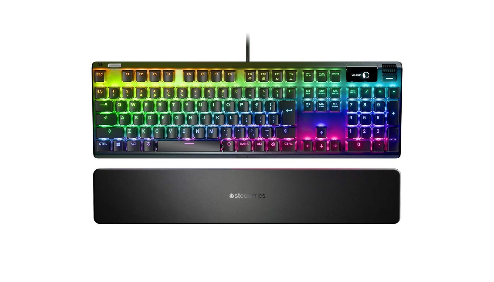 新品 SteelSeries ゲーミングキーボード 赤軸 有線 日本語配列 有機ELディスプレイ搭載 Apex 7 Red Switch 64639 21,563円