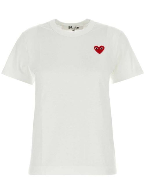 COMME DES GARÇONS PLAY コットン Tシャツ 送料無料