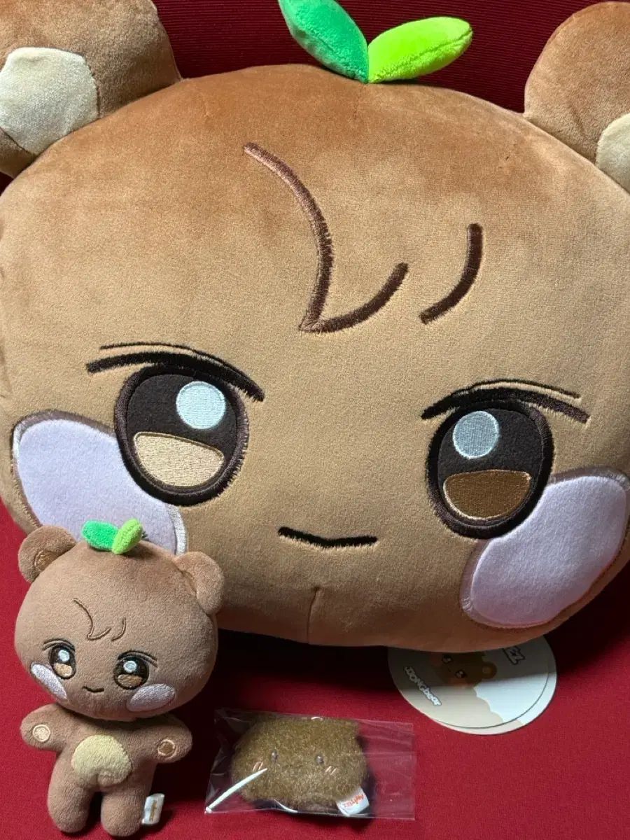 アニティズ ジョンベア フェイス クッション キーホルダー マスコットチャーム