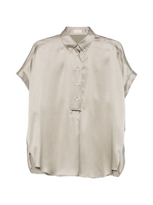 BRUNELLO CUCINELLI シルクシャツ 送料無料