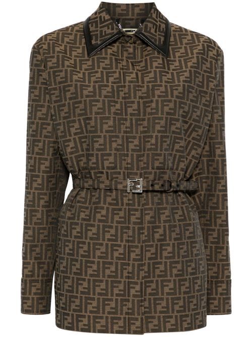 FENDI キャンバス シングルブレスト ジャケット 送料無料 172,500円