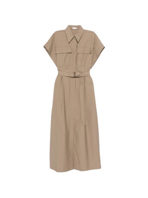 BRUNELLO CUCINELLI コットンロングドレス 送料無料