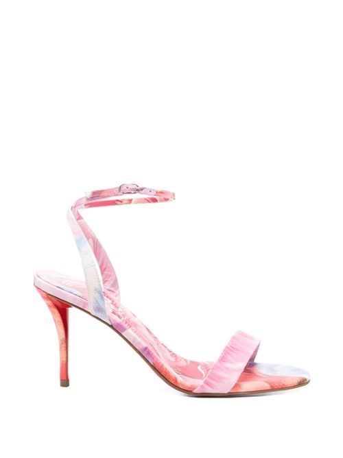 CHRISTIAN LOUBOUTIN クリスチャン ルブタン ミス Z ピオニープリント サンダル 送料無料