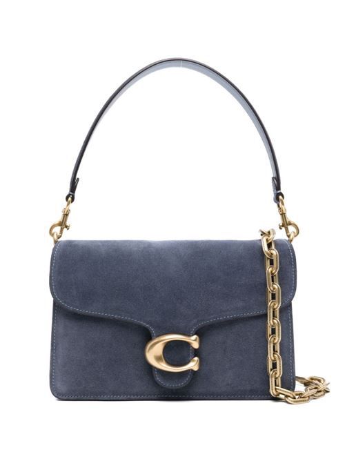 COACH タビー スエード レザー ショルダーバッグ 送料無料