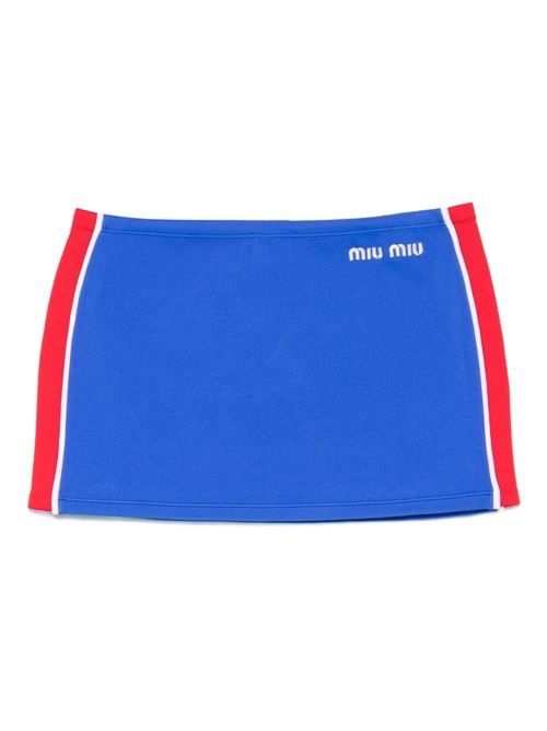 MIU MIU ナイロン ミニスカート 送料無料