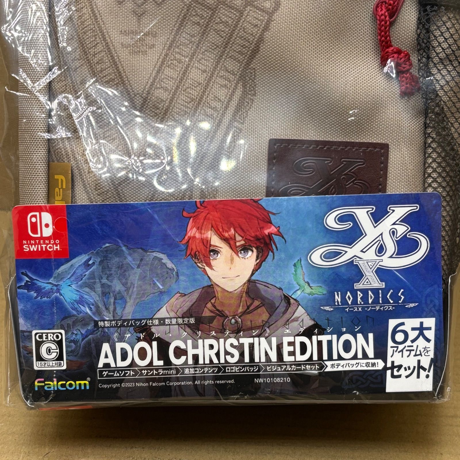 新品 【Switch】イースⅩ -NORDICS- 《アドル・クリスティン》Edition 6大アイテムセット 新品 【Switch】イースⅩ -NORDICS- 《アドル・クリスティン》Edition 6大アイテムセット