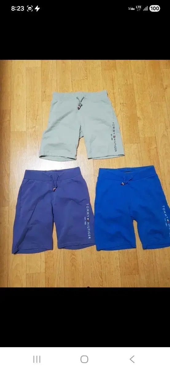 (デパート/正規品/正規品)Tommy Hilfiger トミーヒルフィガー ハーフパンツ 3点セット 27 29インチ ユニセックス