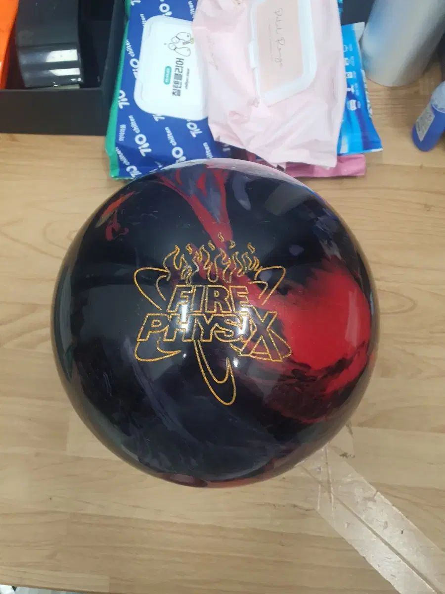 中古ボーリングボール 14p トゥーフィンガー FIZIK