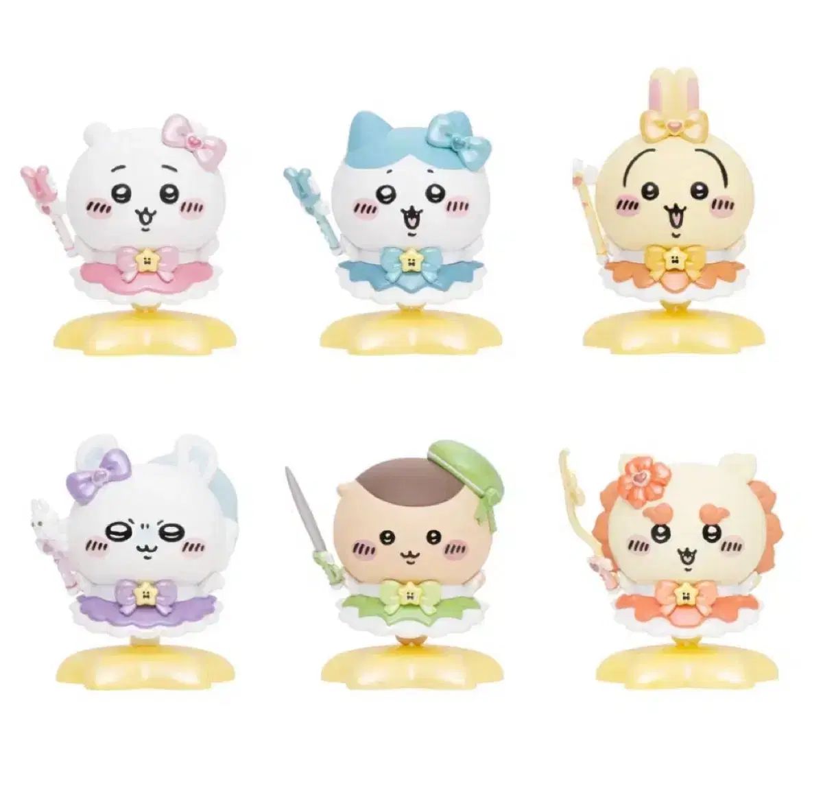 ちいかわ マジカル フィギュア うさぎ モモンガ ハチワレ ちいかわ ポップアップ