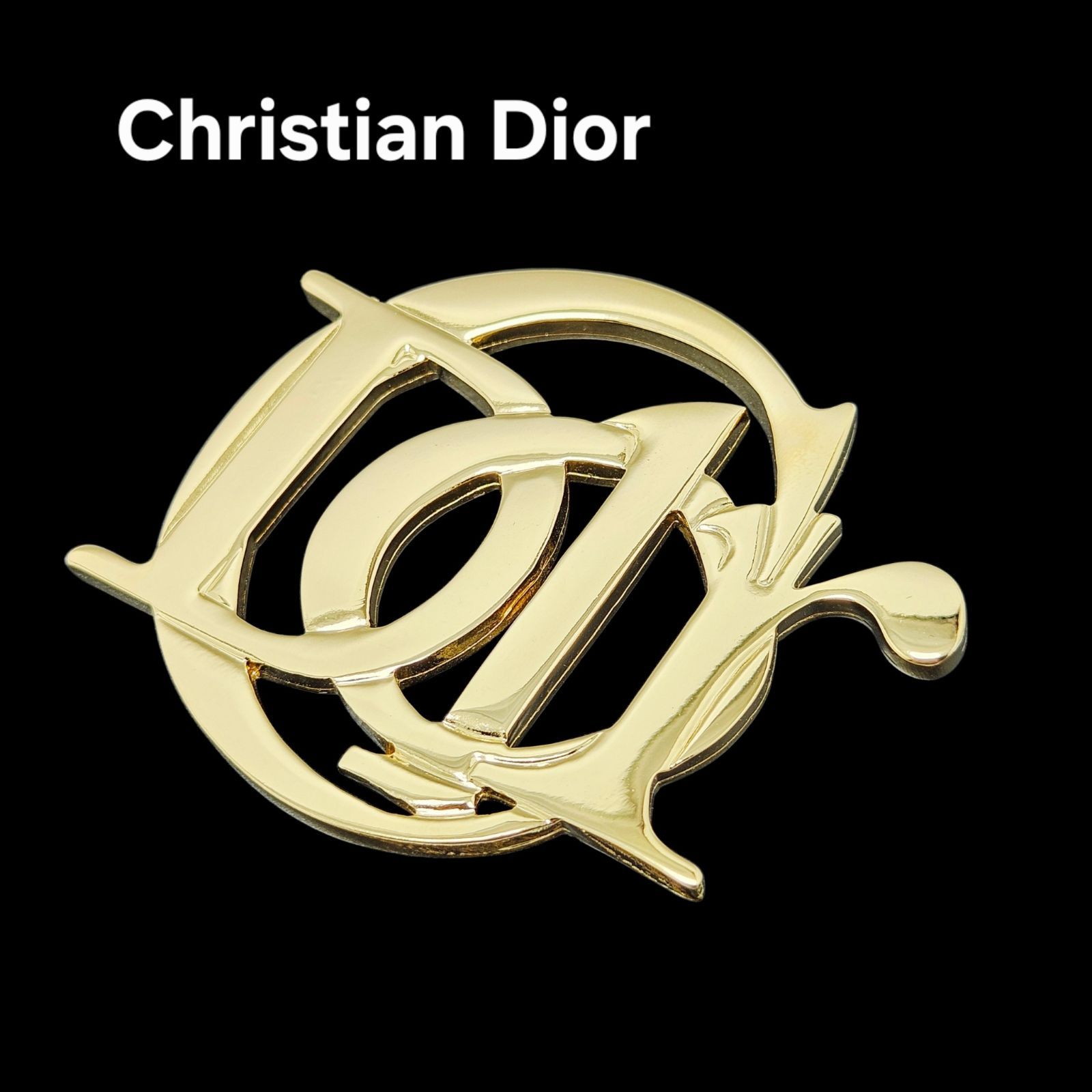 腕時計、アクセサリー 【極美品】Christian Dior ブローチ ロープ