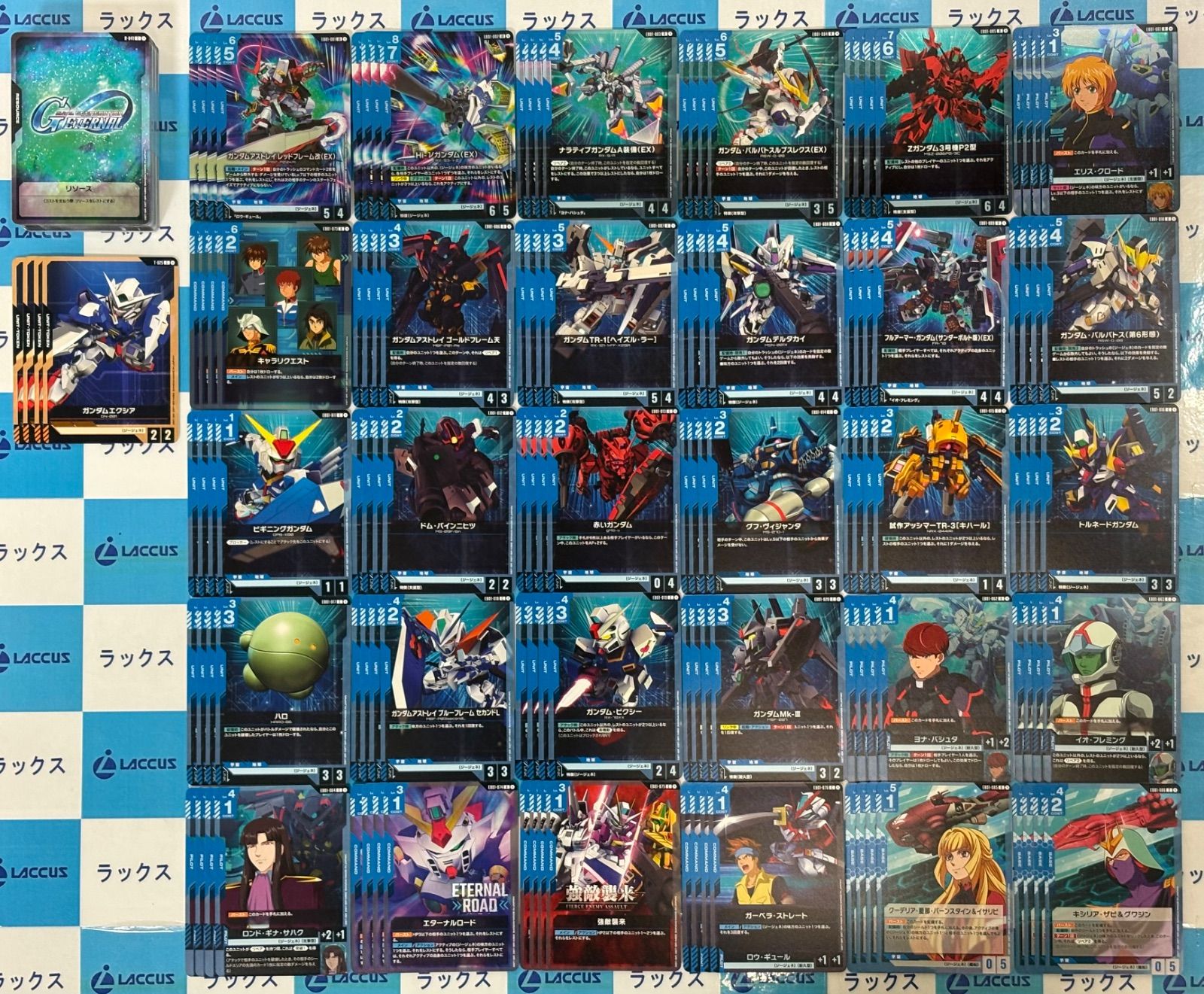 ガンダムカードゲームEternal Nexus 全色LR以下 4コン+エクシア4 ガンダムカードゲーム Eternal Nexus 全色LR以下4コン Generation