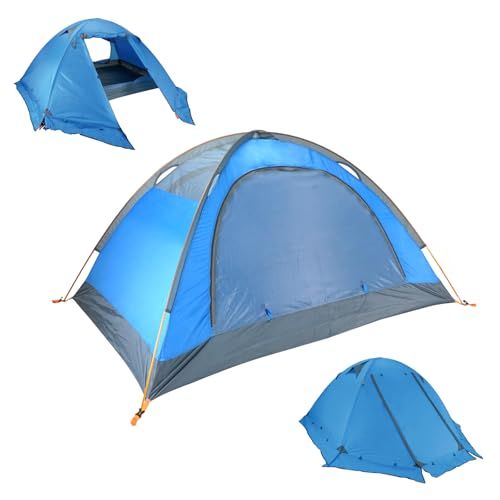TRIWONDER 1 2 3人用 テント 山岳テント ツーリングテント 3シーズン 4 シーズン ソロテント 軽量 防水 二重層 キャンプ 登山 夏 冬 てんと★m 0e2f1013
