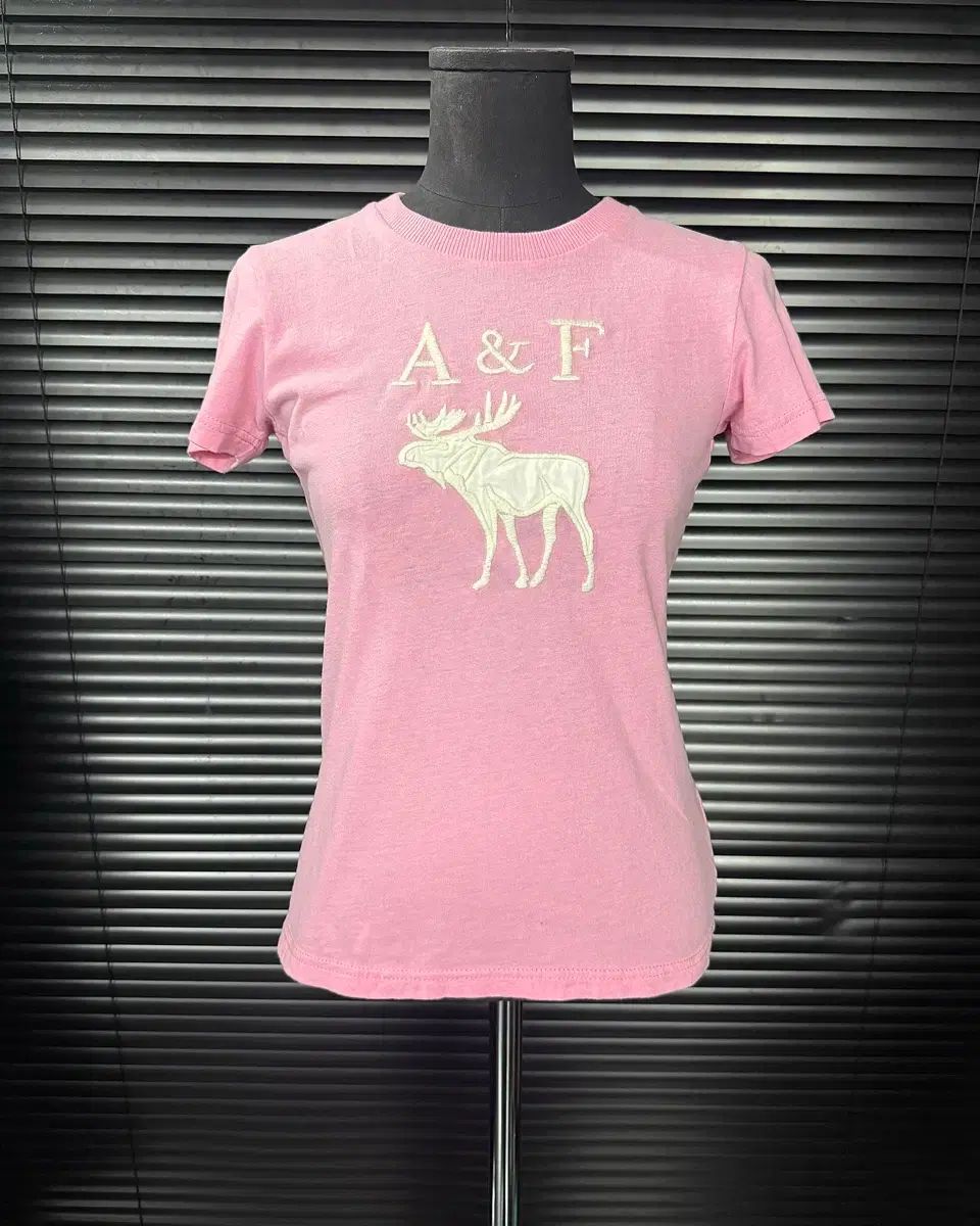 アバクロンビー ピンク 半袖 Tシャツ コットン y2k ギャル ロリガール ゴス パンク S
