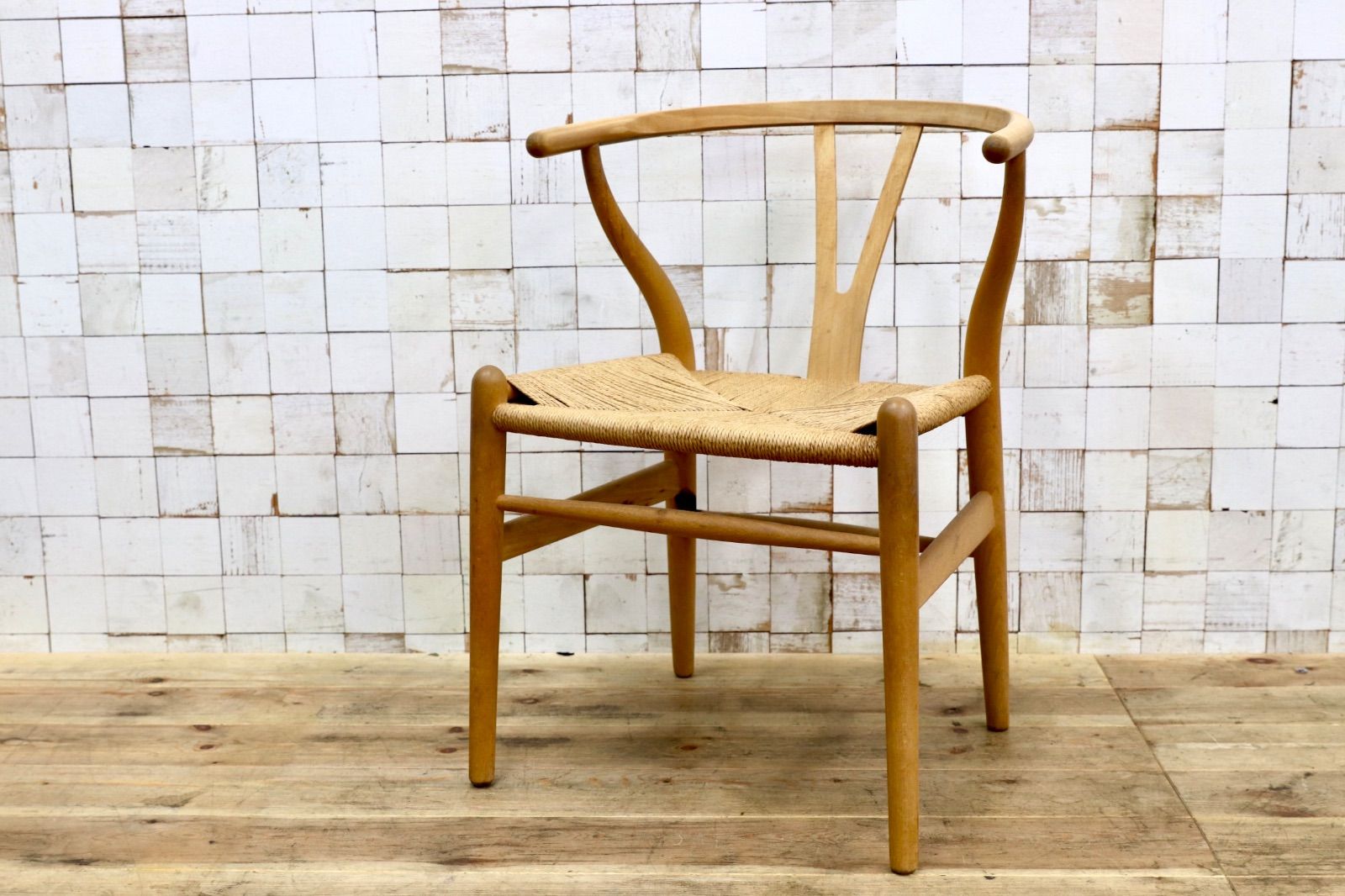 GMJS140A○CARL HANSEN & SON / カールハンセン&サン CH24 Yチェア ハンス J ウェグナー デンマーク製 1970年代頃 ヴィンテージ 北欧家具 48,600円