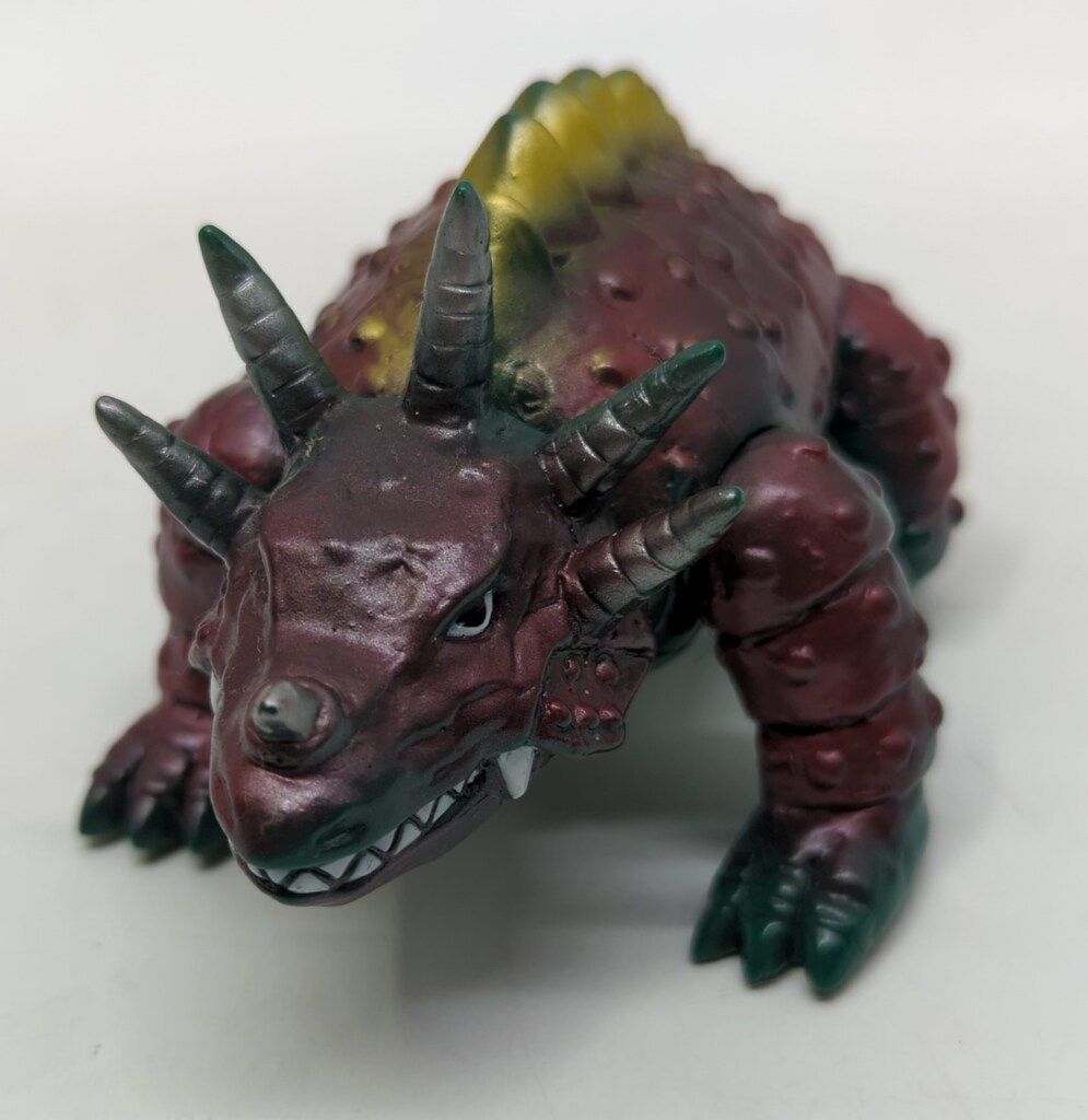 マーミット 世紀の大怪獣シリーズ/ビニパラベビー ゼロン 緑成型