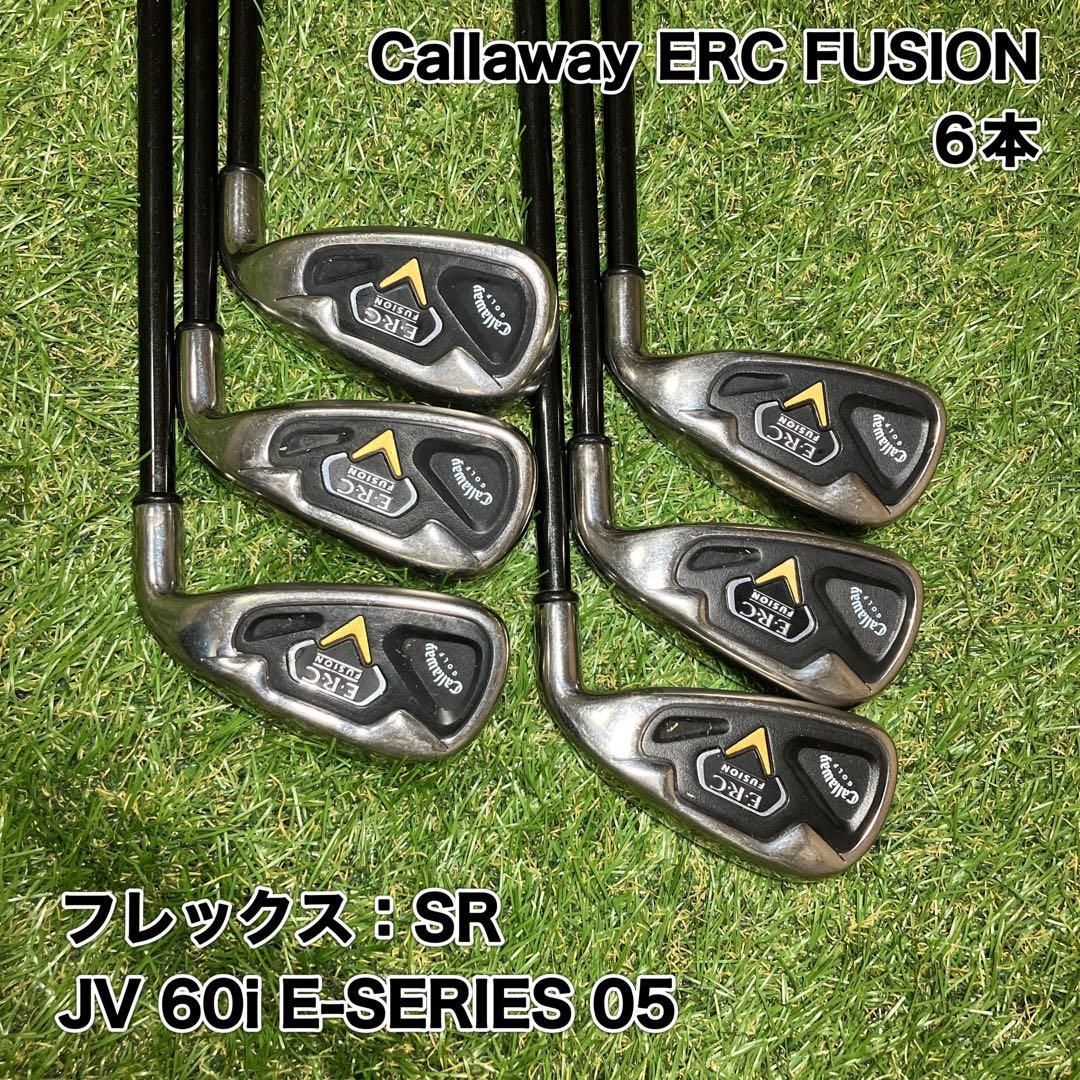 Callaway ERC FUSION アイアンセット 6本 Callaway ERC FUSION アイアイセット6本 5-P キャロウェイ - メルカリ