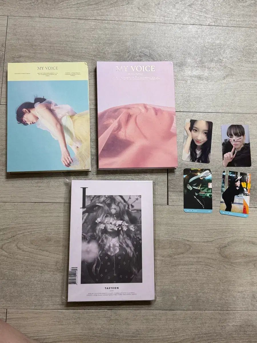 テヨン(TAEYEON) アルバム 一括販売 ( I my voice deluxe マイボイス ダラックス）