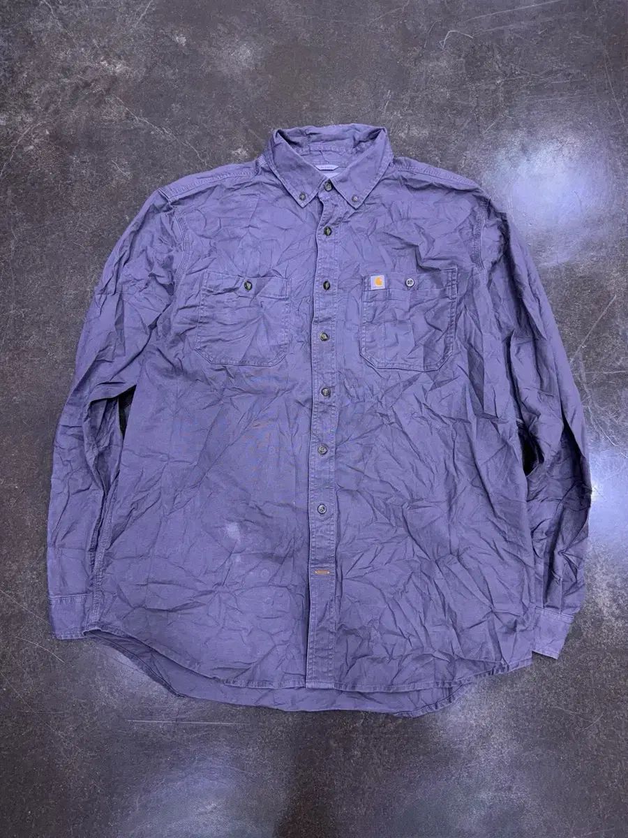 Carhartt カーハート ボタンダウン カジュアル ポケット ワークシャツ リラックスフィット XL トール