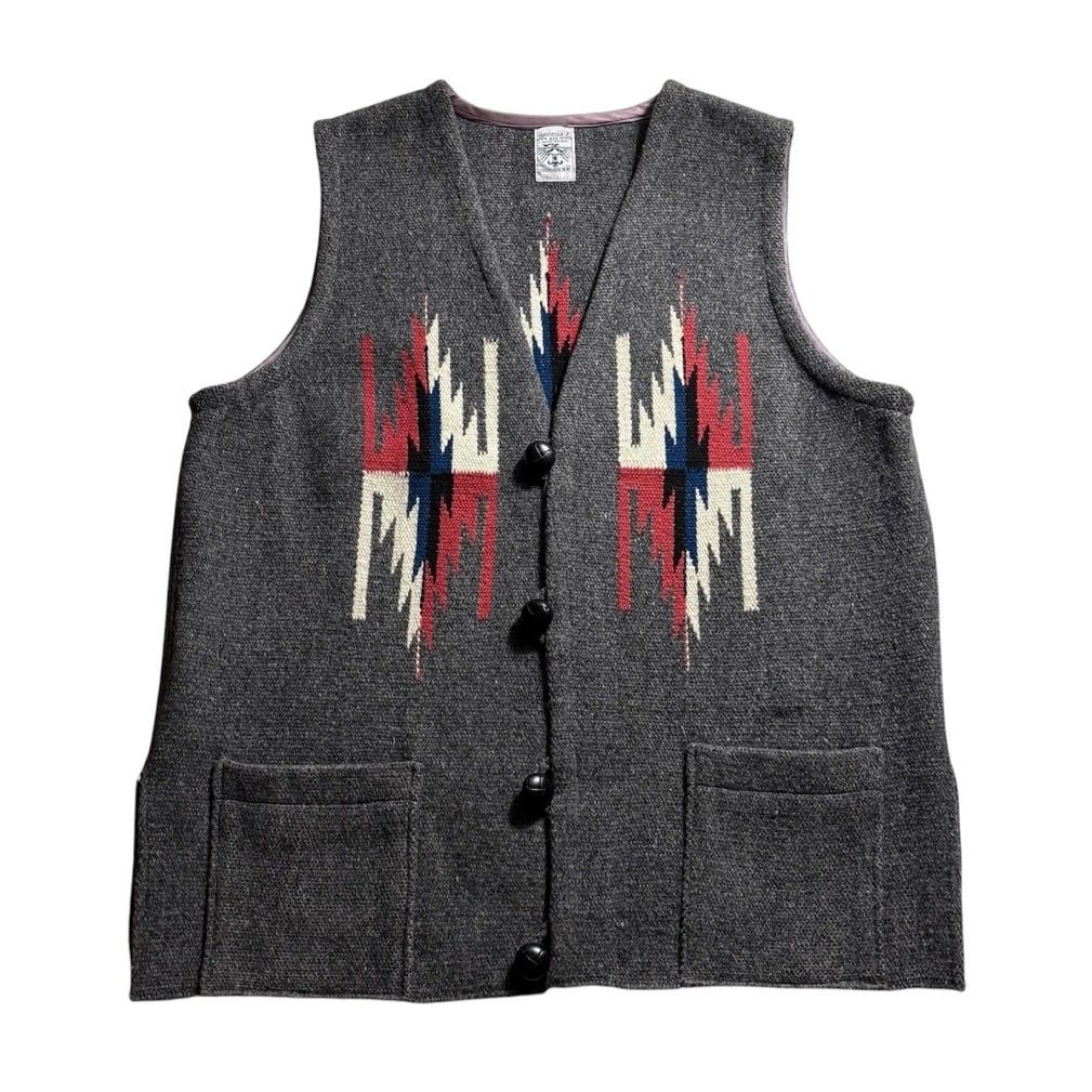 vintage ORTEGA’S big size chimayo vest