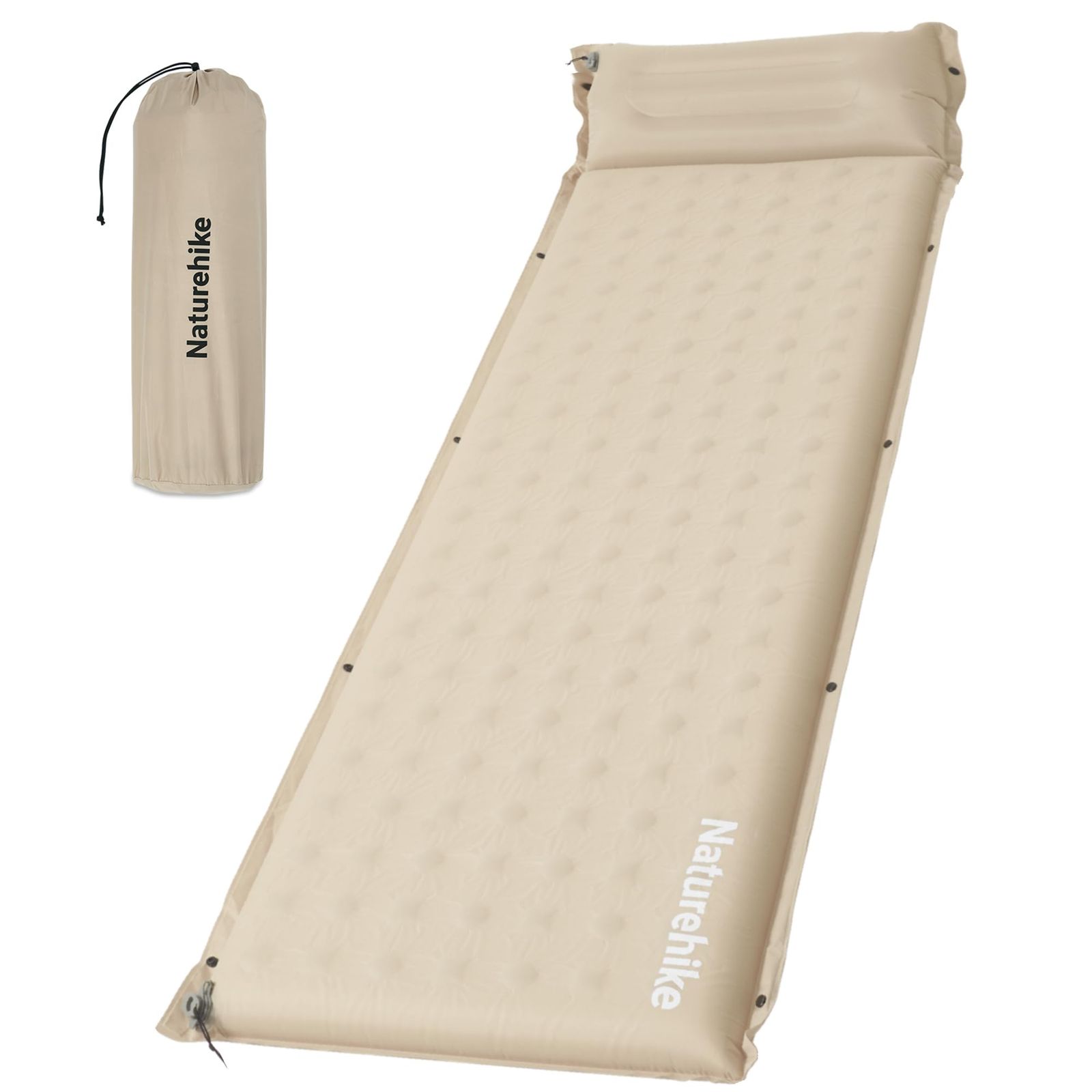 ☆新品☆Naturehike エアーマット【自動膨張 R値 4.6~4.9 厚手6cm】 無限連結可能 高反発 枕付き/枕なし インフレーターマット 耐水加工 超軽量 キャンプ用 ネイチャーハイク キャンピングマット アウトドア 車中泊マット 61dd1f2b