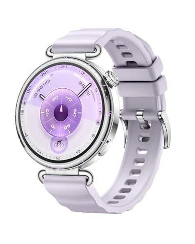 ☆新品☆HUAWEI WATCH GT 6 41mm スマートウォッチ 最長14日間バッテリー 情緒/健康モニタリング 100種類以上スポーツモード GPS搭載 登山/ゴルフ/サイクリング iOS & Android対応 パープル c333e9e8