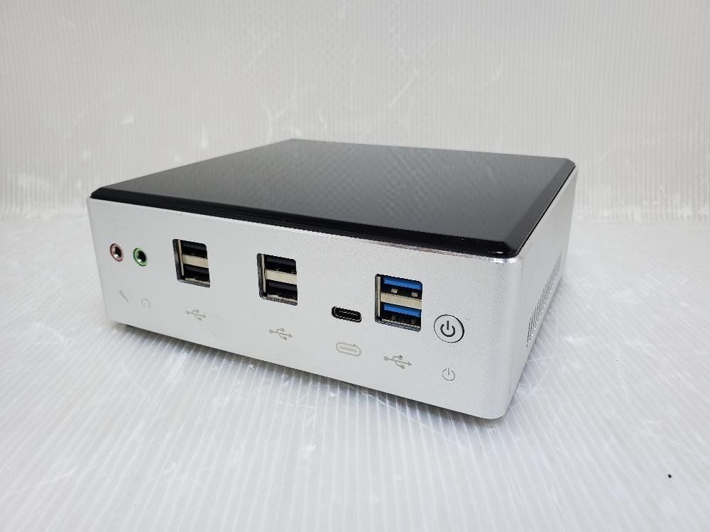★[Windows11] 10世代i7搭載 超小型PC 有線LAN×2 Mini Computer M3-I7-10510U (Core i7-10710U 1.1GHz/16GB/SSD 512GB/Wi-Fi/USB-C)