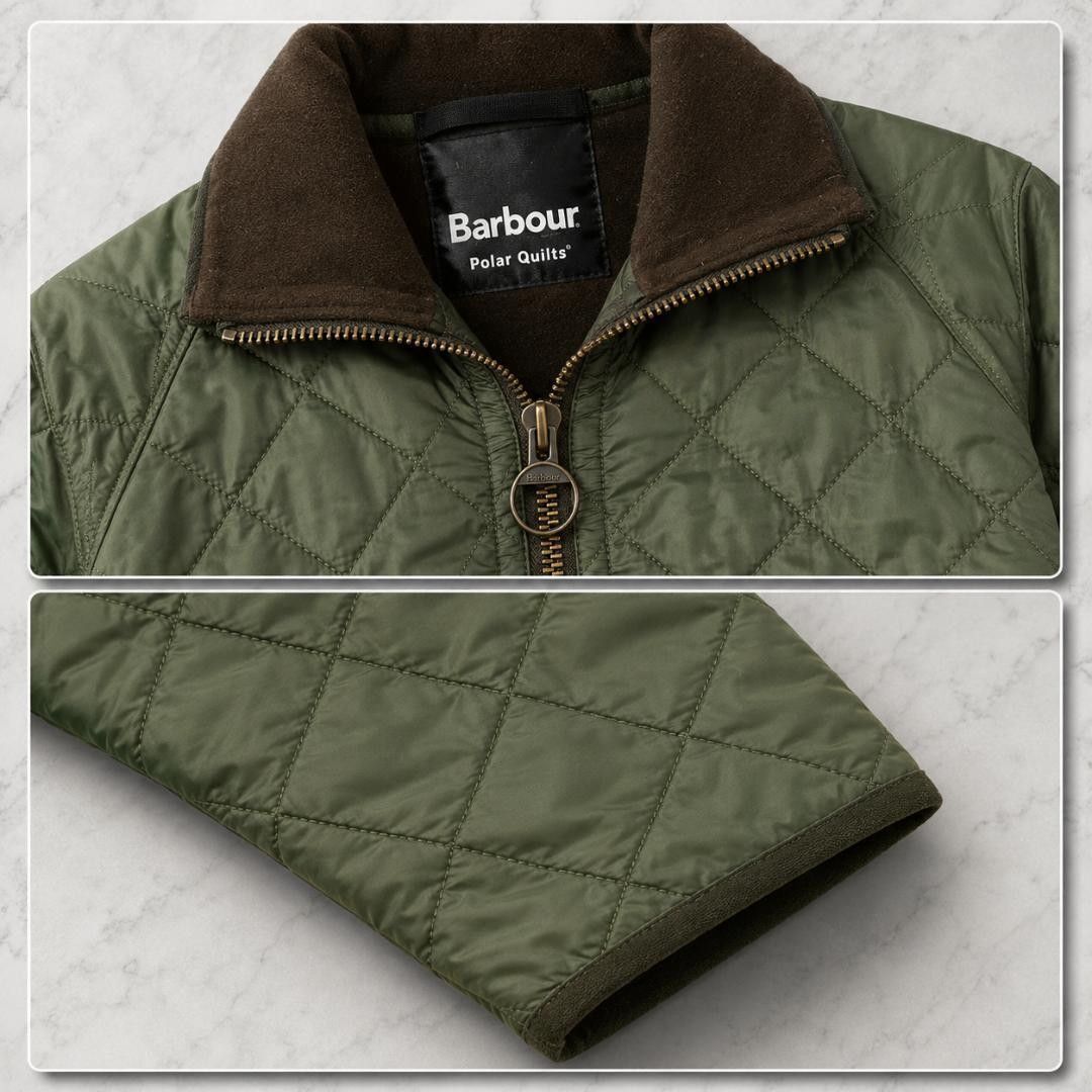 Barbour バブアー POLARQUILT JKT キルティングジャケット M ブルゾン