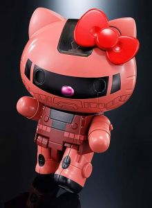 フィギュア 超合金 シャア専用ザクII☆ハローキティ 「機動戦士