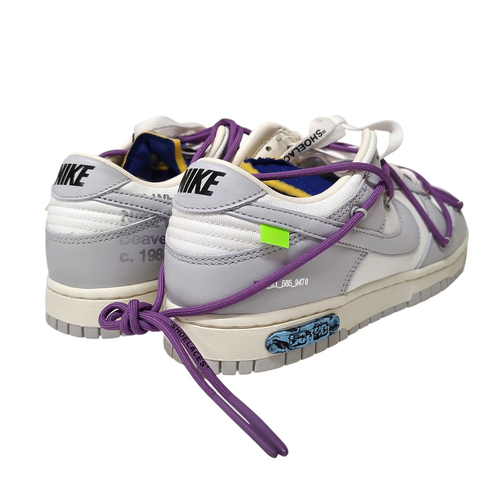 NIKE ナイキ × OFF-WHITE Dunk Low 1 of 50 Lot.48 スニーカー DM1602 