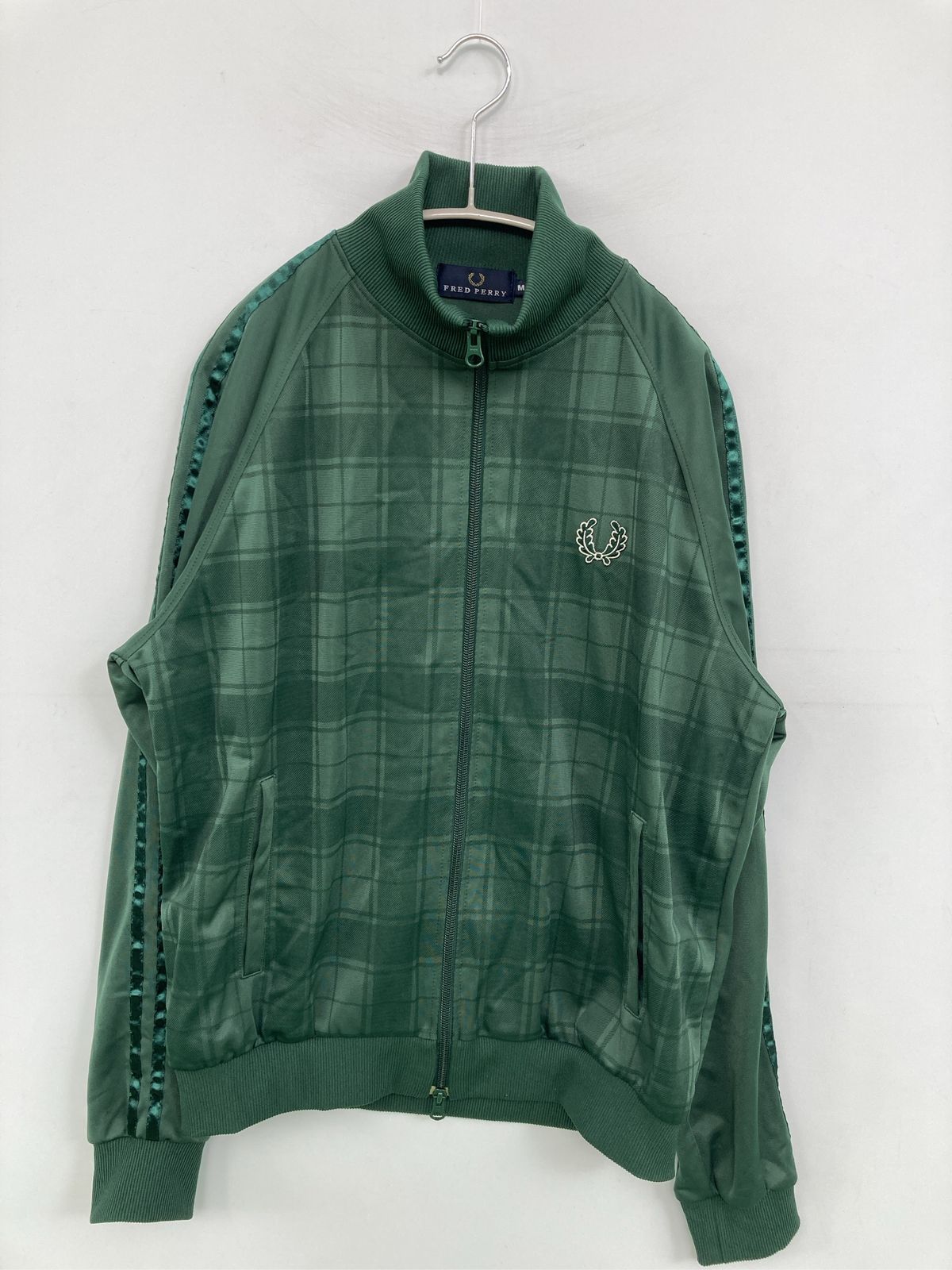FRED PERRY フレッドペリー ジャージ/トラックジャケット M グリーン