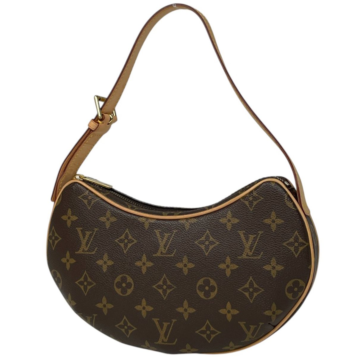 ルイ・ヴィトン Louis Vuitton ポシェット クロワッサン ワンショルダー ショルダーバッグ モノグラム ブラウン M51510 レディース 【中古】