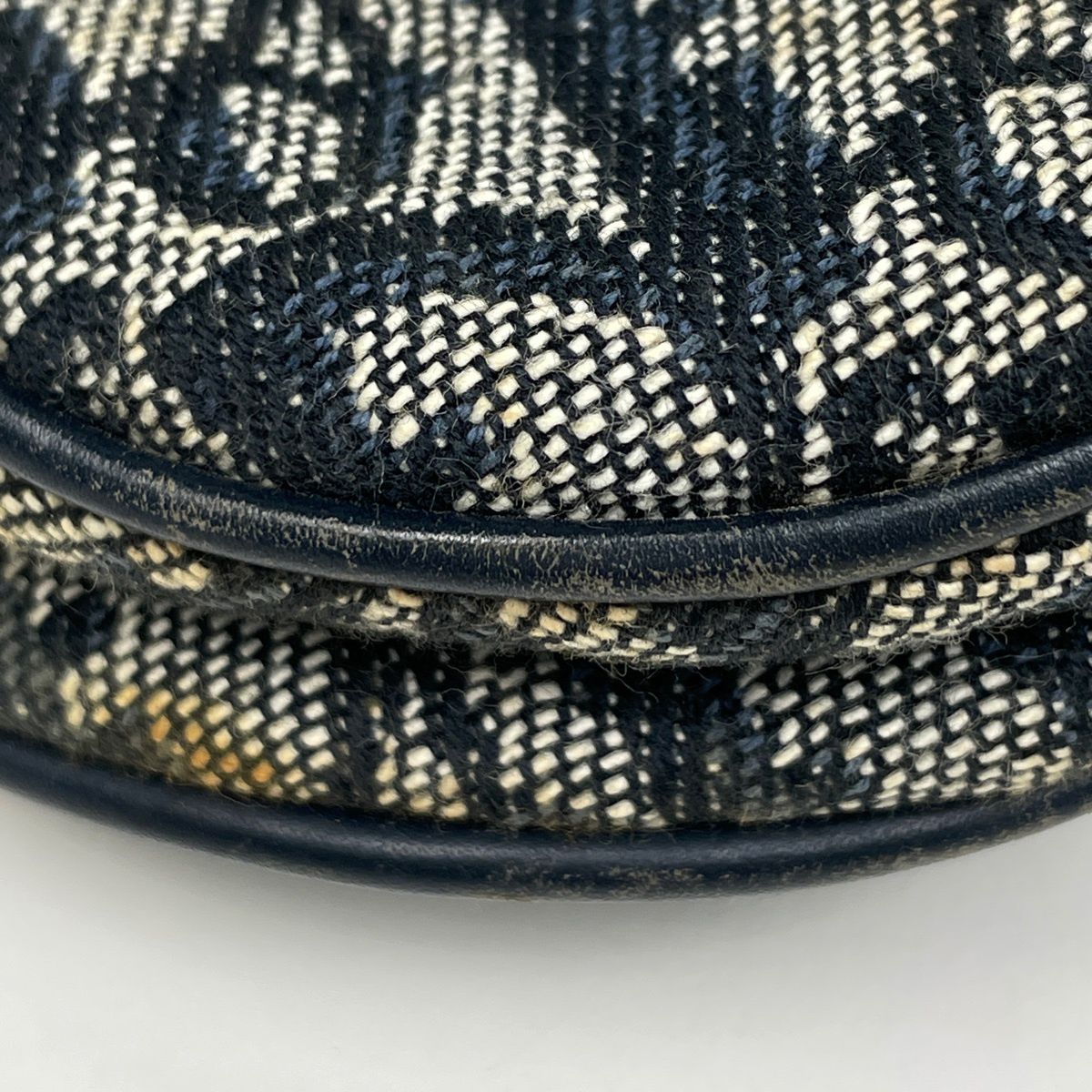 クリスチャンディオール Christian Dior トロッター柄 サドルバッグ 