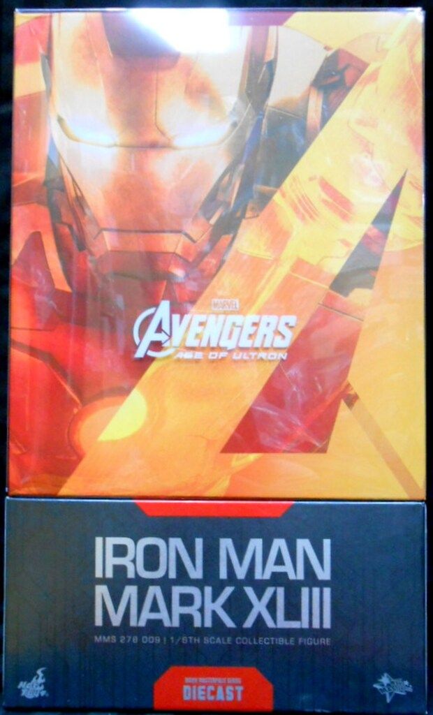 HOTTOYS MOVIE MASTERPIECE DIECAST IRON MAN MARK 43 (通常版) MMS278