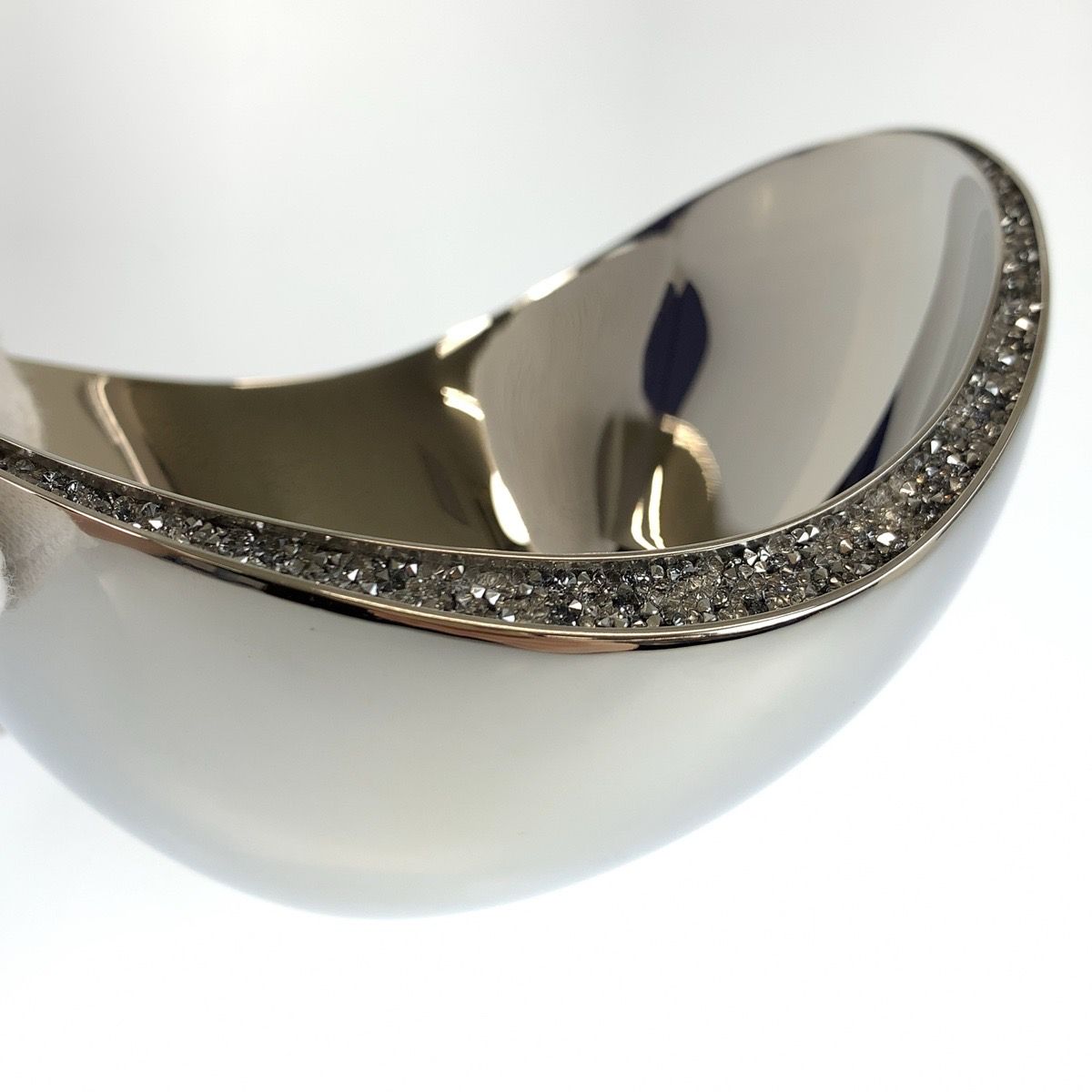 超美品 SWAROVSKI スワロフスキー Minera シルバー ステンレス
