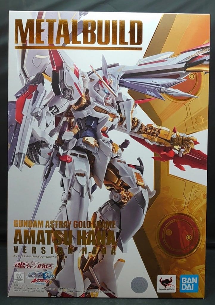 BANDAI SPIRITS METAL BUILD ガンダムアストレイ ゴールドフレーム天ハナ バージョン華