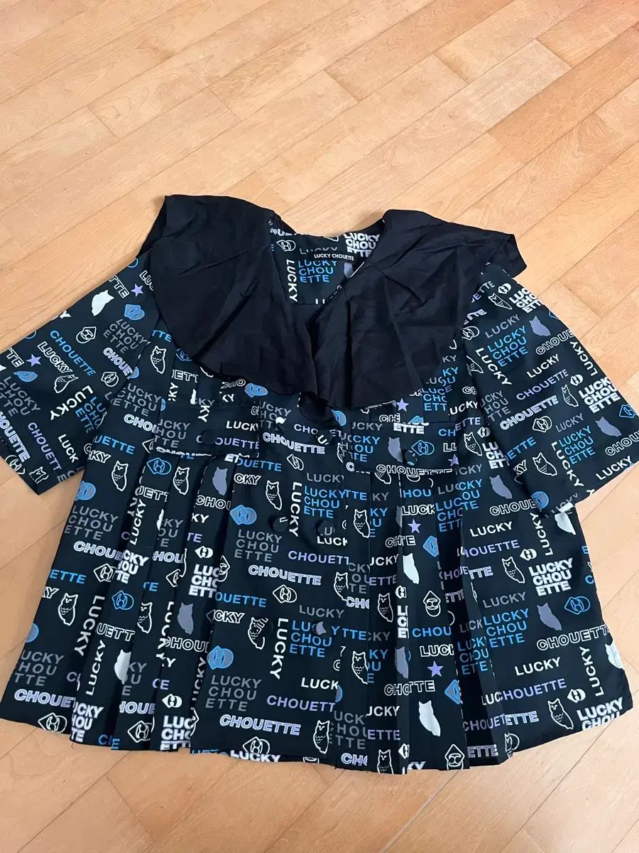 LUCKY CHOUETTE ラッキーシュエトゥ フリルブラウス 38