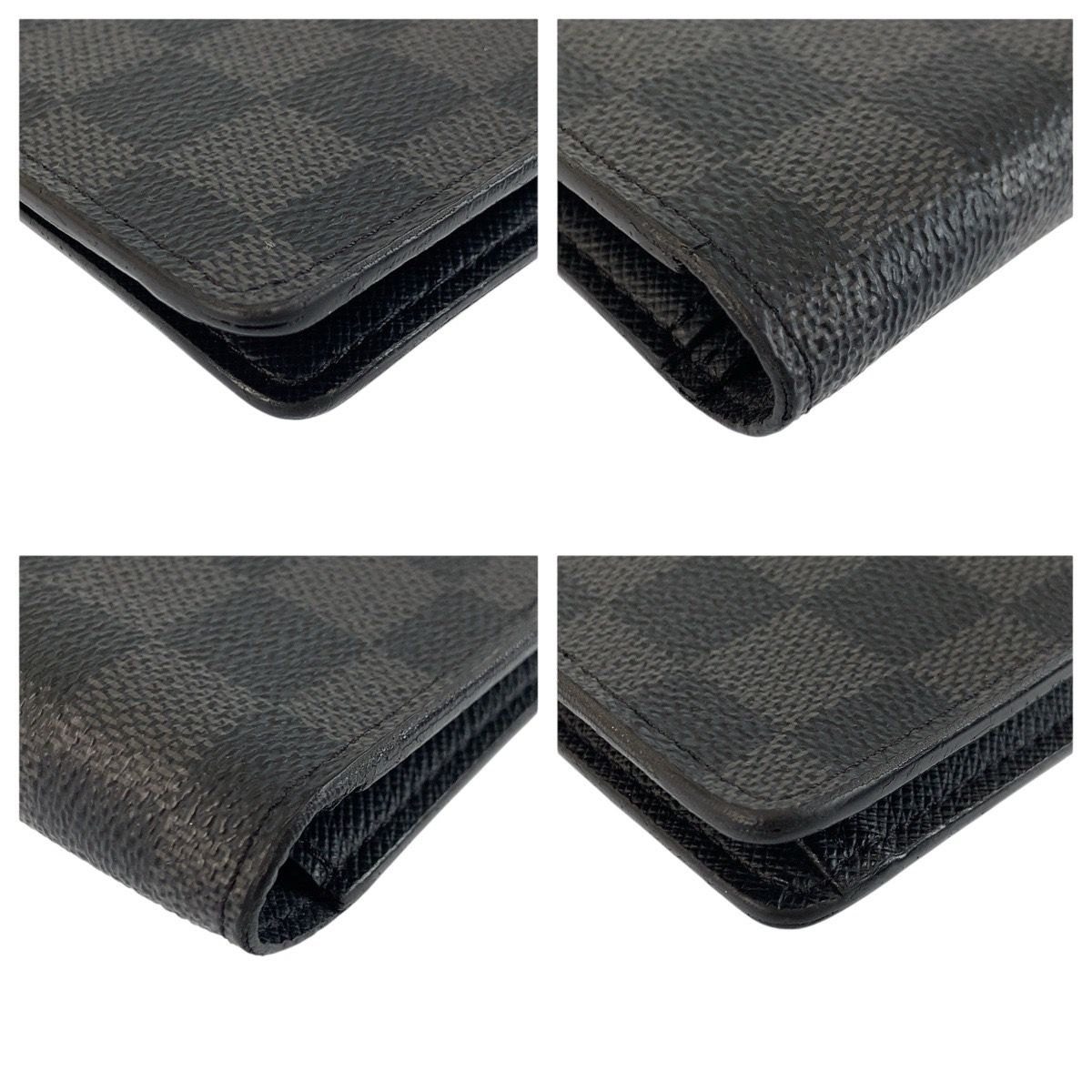 LOUIS VUITTON ルイヴィトン ダミエ グラフィット ポルトフォイユ ロン ブラック 黒 PVC N62227 長財布 札入れ メンズ 602945 【中古】 LOUIS VUITTON ルイヴィトン ダミエ グラフィット ポルトフォイユ ロン