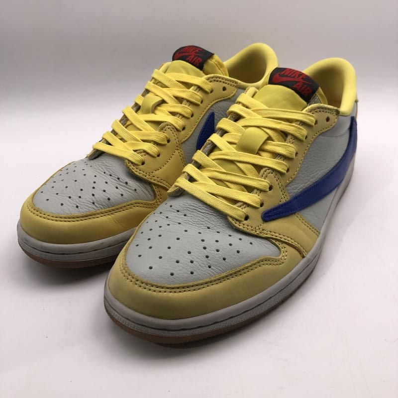 【中古】Travis Scott × Nike Women's Air Jordan 1 Retro Low OG 