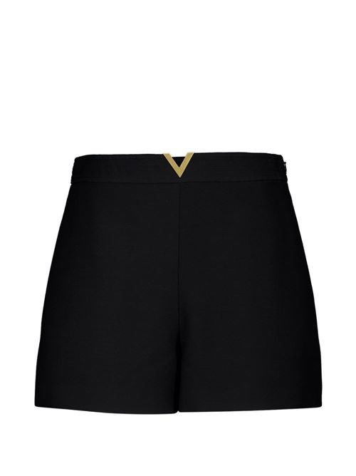 VALENTINO VLOGO シグネチャー ウール アンド シルク ショートパンツ 送料無料