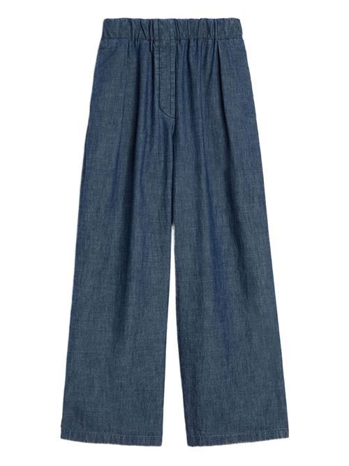JIL SANDER コットンワイドレッグパンツ 送料無料