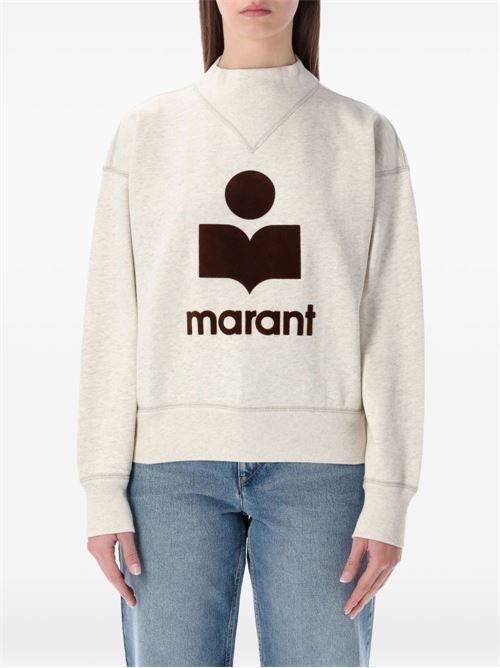 MARANT ETOILE MOBY コットン スウェットシャツ 送料無料